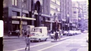 Palacio Bellas Artes Mexico City Street Scene 1940S Vintage Film Home Movie 8331 Stock Footage