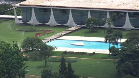Palacio Da Alvorada Video stock 52078232