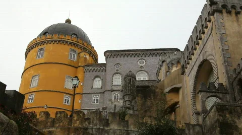 Palacio da Pena 스톡 동영상 601387