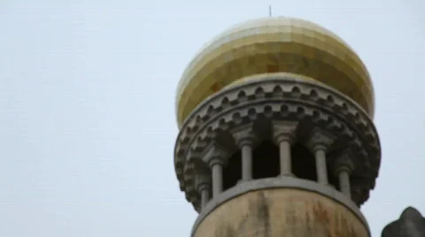 Palacio da Pena Tower 스톡 동영상 600972