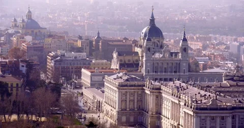 Palacio Real Madrid Video stock 153817274