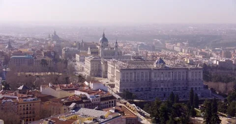 Palacio Real Madrid 스톡 동영상 153817301
