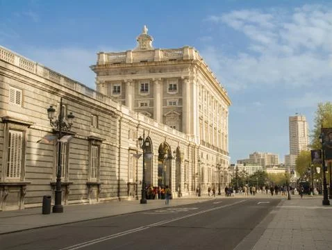 Palacio real madrid Stock Photos