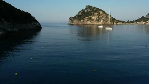 Palaiokastritsa Greece 스톡 동영상 232186481