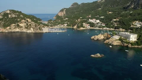 Palaiokastritsa Greece 스톡 동영상 232187335