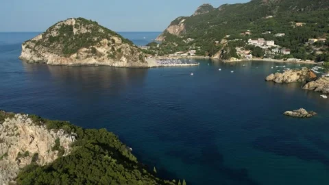 Palaiokastritsa Greece 스톡 동영상 232187437