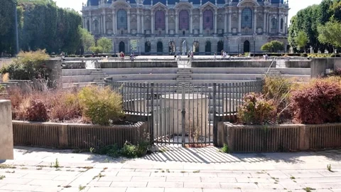Palais des Beaux-Arts museum exterior in Lille France Stock-Footage 344444375
