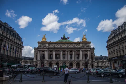 Palais Garnier in Paris (5K) Stock Footage 25946065