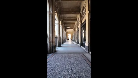 Palais Royal inner courtyard in Paris France Stockbeeldmateriaal 344694792