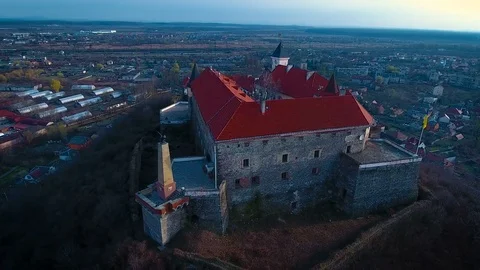 Palanok Castle Stock Footage 73911724
