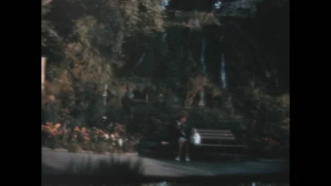 Palatinus Strand Spring 1962 Stock Footage 148130385