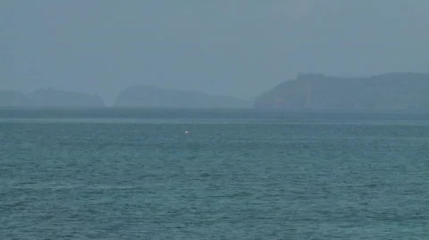 Palawan outrigger boat 6 스톡 동영상 491753