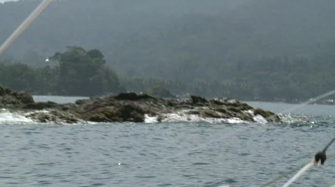 Palawan to underground river 1 Stock Footage 491724