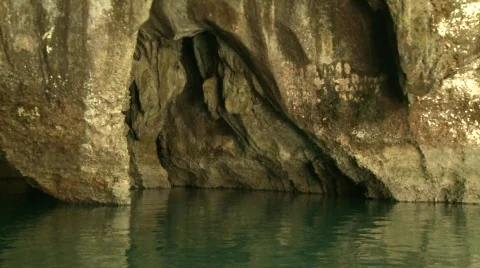 Palawan underground river 2 스톡 동영상 491691