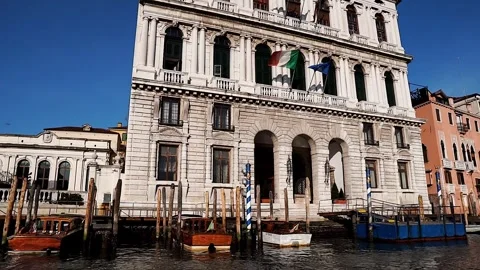 Palazzo Corner della Ca Granda in Venice Italy Stock Footage 273999439