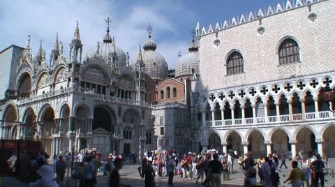 Palazzo Ducale 스톡 동영상 1059480