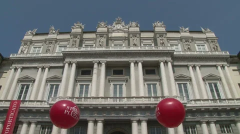 Palazzo Ducale in Genova Stock Footage 32045315