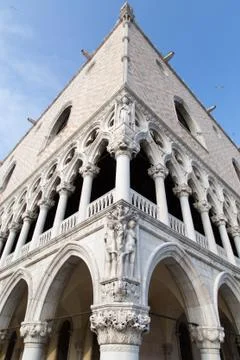 Palazzo Ducale point of view Stock Photos