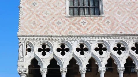 Palazzo Ducale Venice Stock Footage 74497529