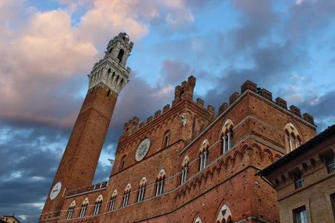 Palazzo pubblico Stock Photos