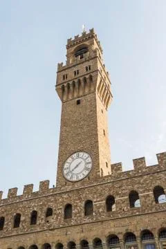 Palazzo Vecchio, Florence Stock Photos