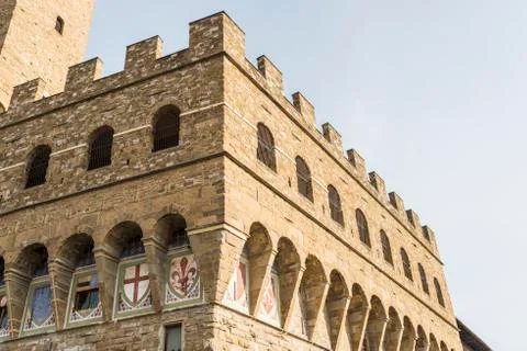 Palazzo Vecchio, Florence Stock Photos