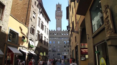 Palazzo Vecchio Stock Footage 38216446