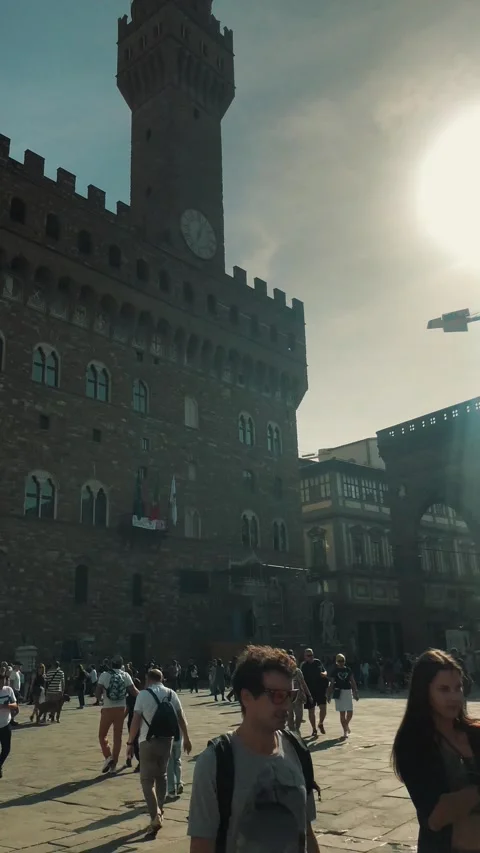 Palazzo Vecchio Stock Footage 344001468