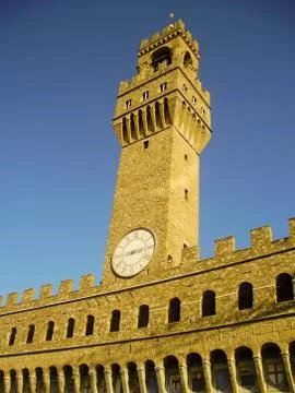 The Palazzo Vecchio Stock Photos