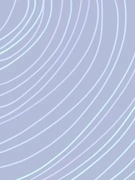 Pale Blue Curved Line Minimal Abstract Background Stock Illustration