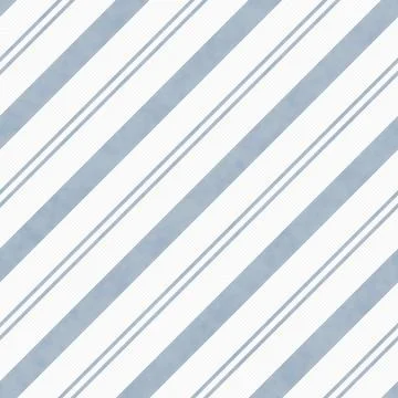 Pale blue diagonal striped textured fabric background Stock Illustration