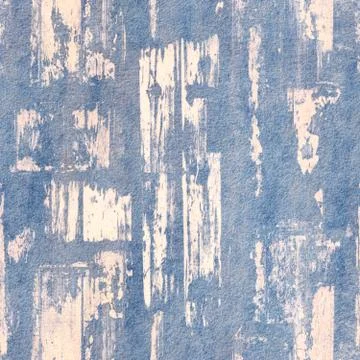 Pale blue grunge seamless pattern Stock Illustration