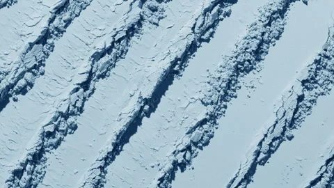 Pale blue powder with linear knife strokes and shadows Stock Footage 340502241