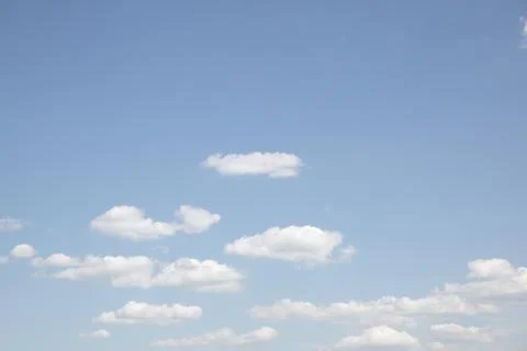 Pale blue sky Stock Photos