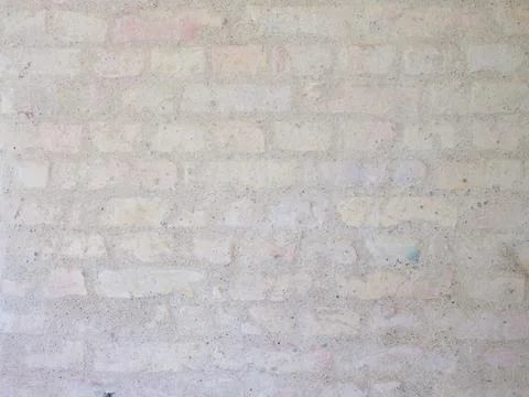Pale Brick Wall Texture Stock Photos