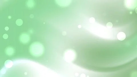Pale green background features soft glowing circles 스톡 일러스트