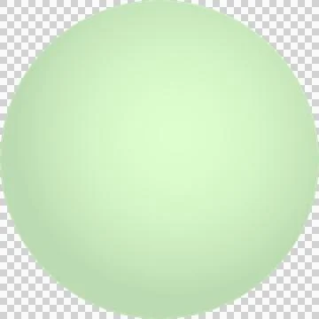 A pale green circle with subtle shading, set against a solid black backgrou.. Stock Illustration