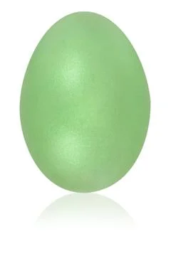 Pale green egg Stock Illustration