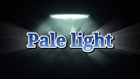 Pale light beams shine through dark atmosphere with dust particles with 스톡 동영상 345128372