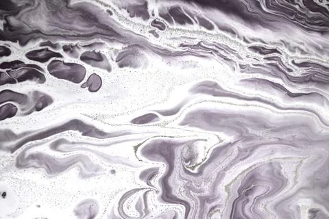 Pale light ink sell background. Marble liquid pattern. Illustrazione stock