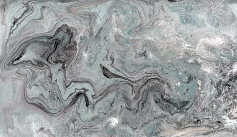 Pale marbling pattern. Simple marble liquid texture. Illustrazione stock