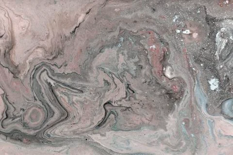 Pale marbling pattern. Simple marble liquid texture. Illustrazione stock