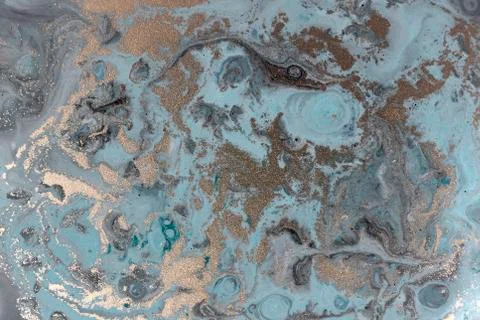 Pale marbling pattern. Simple marble liquid texture. Illustrazione stock