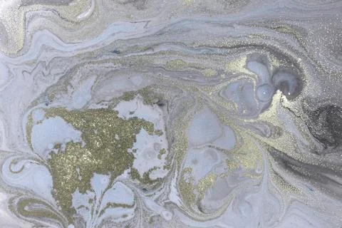 Pale marbling pattern. Simple marble liquid texture. 스톡 일러스트