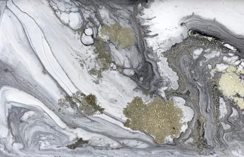 Pale marbling pattern. Simple marble liquid texture. イラスト素材