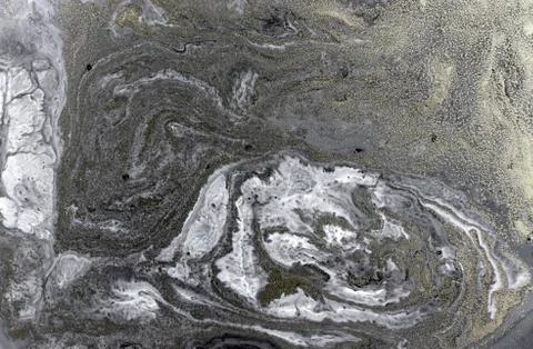 Pale marbling pattern. Simple marble liquid texture. Illustrazione stock