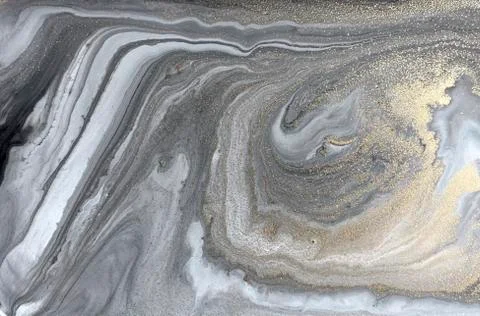 Pale marbling pattern. Simple marble liquid texture. Stock Illustration