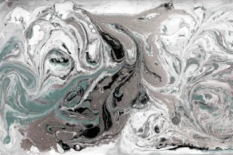 Pale marbling pattern. Simple marble liquid texture. イラスト素材