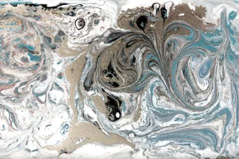 Pale marbling pattern. Simple marble liquid texture. 스톡 일러스트