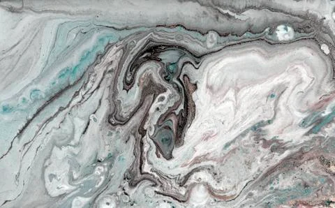 Pale marbling pattern. Simple marble liquid texture. イラスト素材